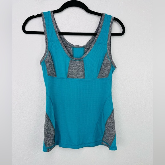 - Lululemon Recharge Blue Tank Top - Picture 2 of 6